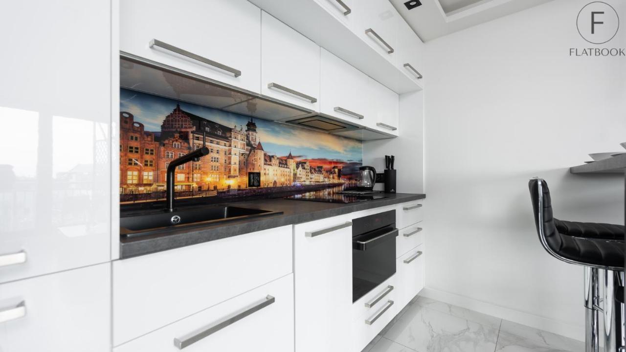 Flatbook Apartments Waterlane Island Spa With Riverview Gdansk Dış mekan fotoğraf