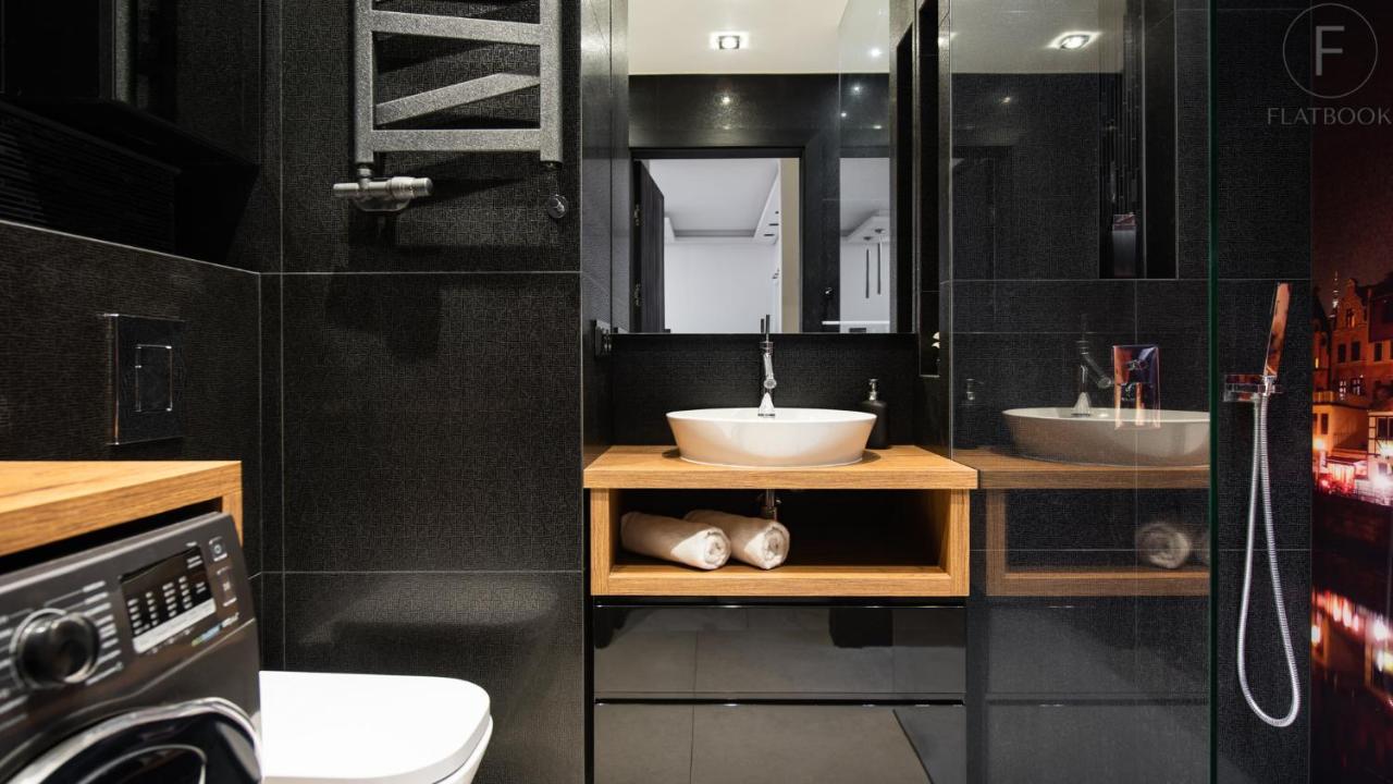 Flatbook Apartments Waterlane Island Spa With Riverview Gdansk Dış mekan fotoğraf