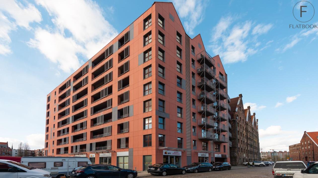 Flatbook Apartments Waterlane Island Spa With Riverview Gdansk Dış mekan fotoğraf